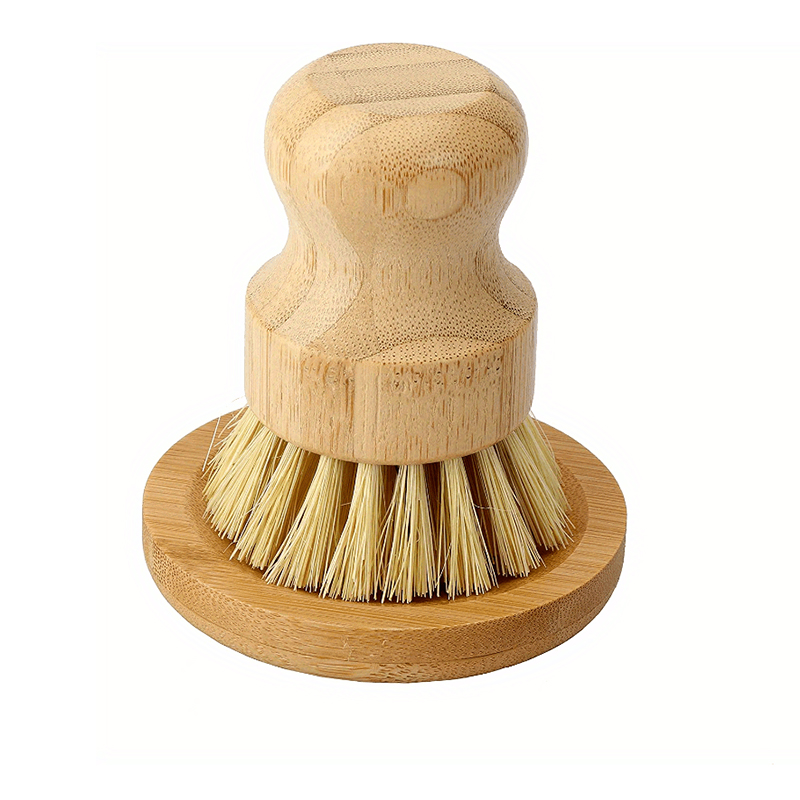 Dish Brush Bamboo - 1 Juego de Cepillos de Bambú