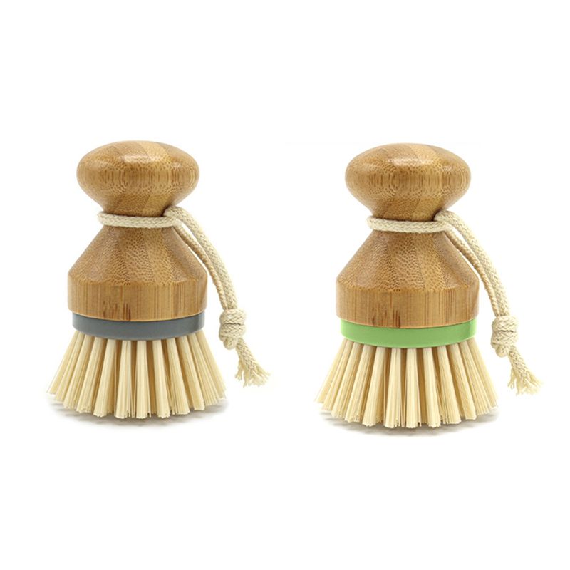 Dish Brush Bamboo - Cepillo de limpieza de cocina AC76-2