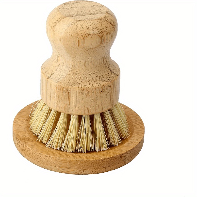 Dish Brush Bamboo - Cepillo de bambú para fregar platos,