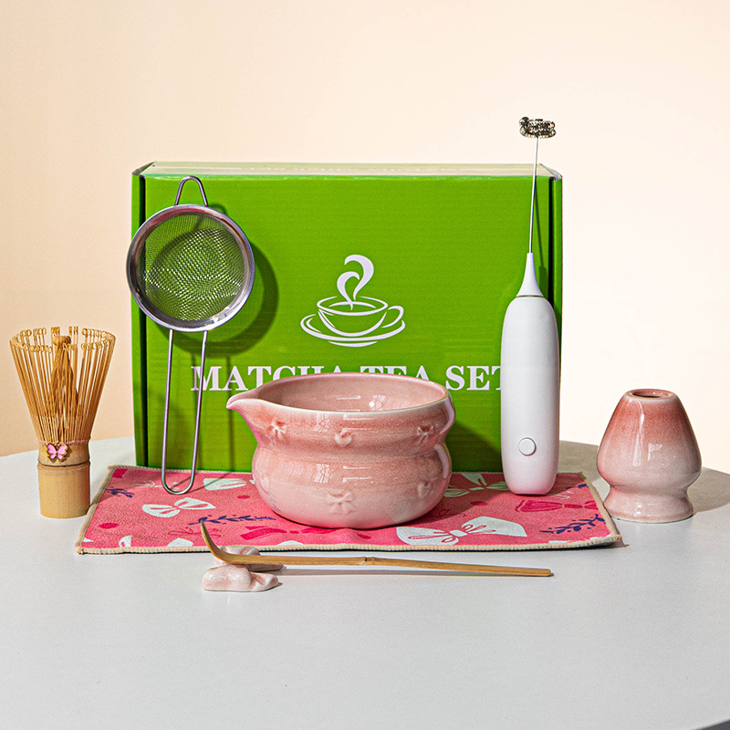 Dish Brush Bamboo - Juego de Té Matcha Japonés de