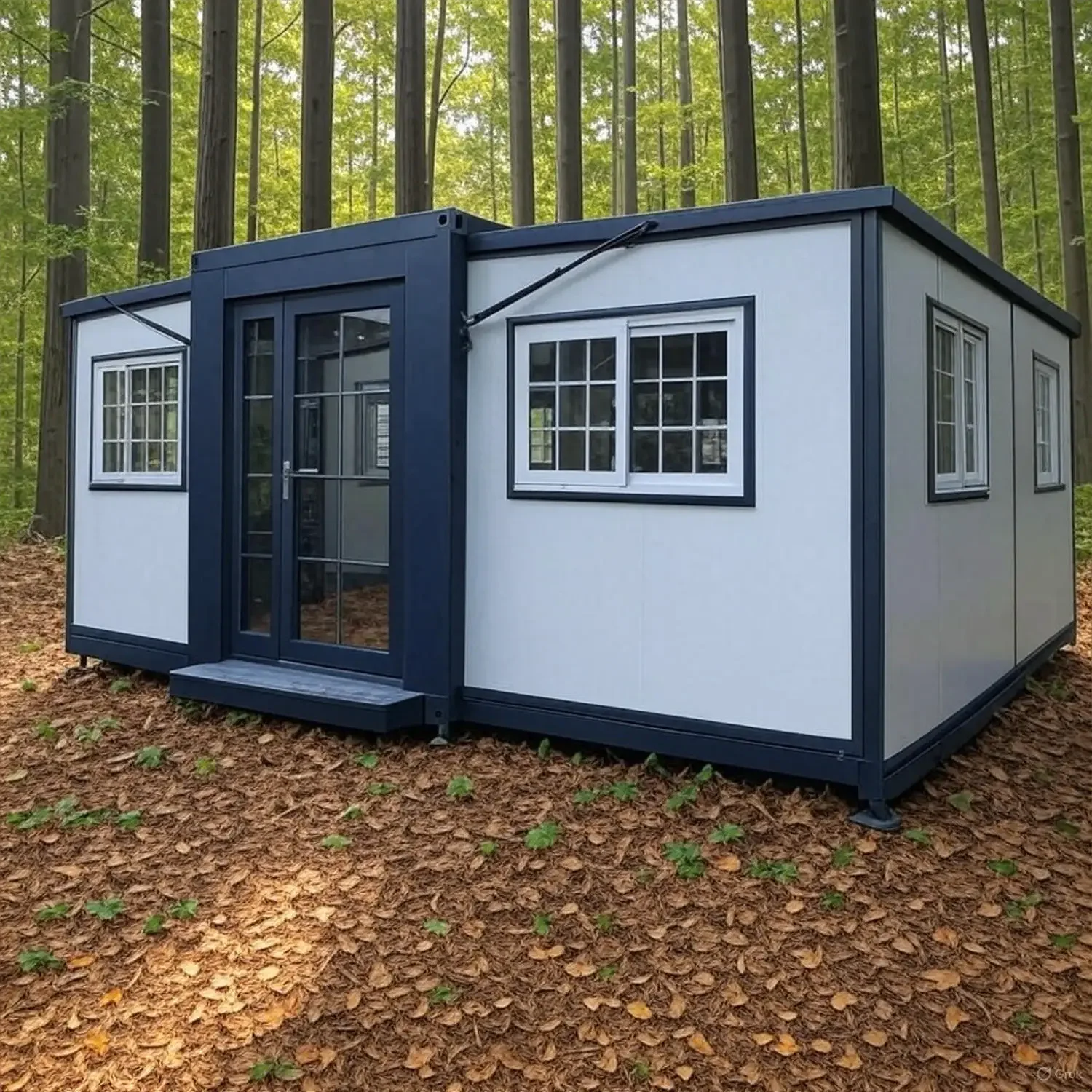 Sustainable Living Homes - Casa Contenedor Moderna de 20 pies,