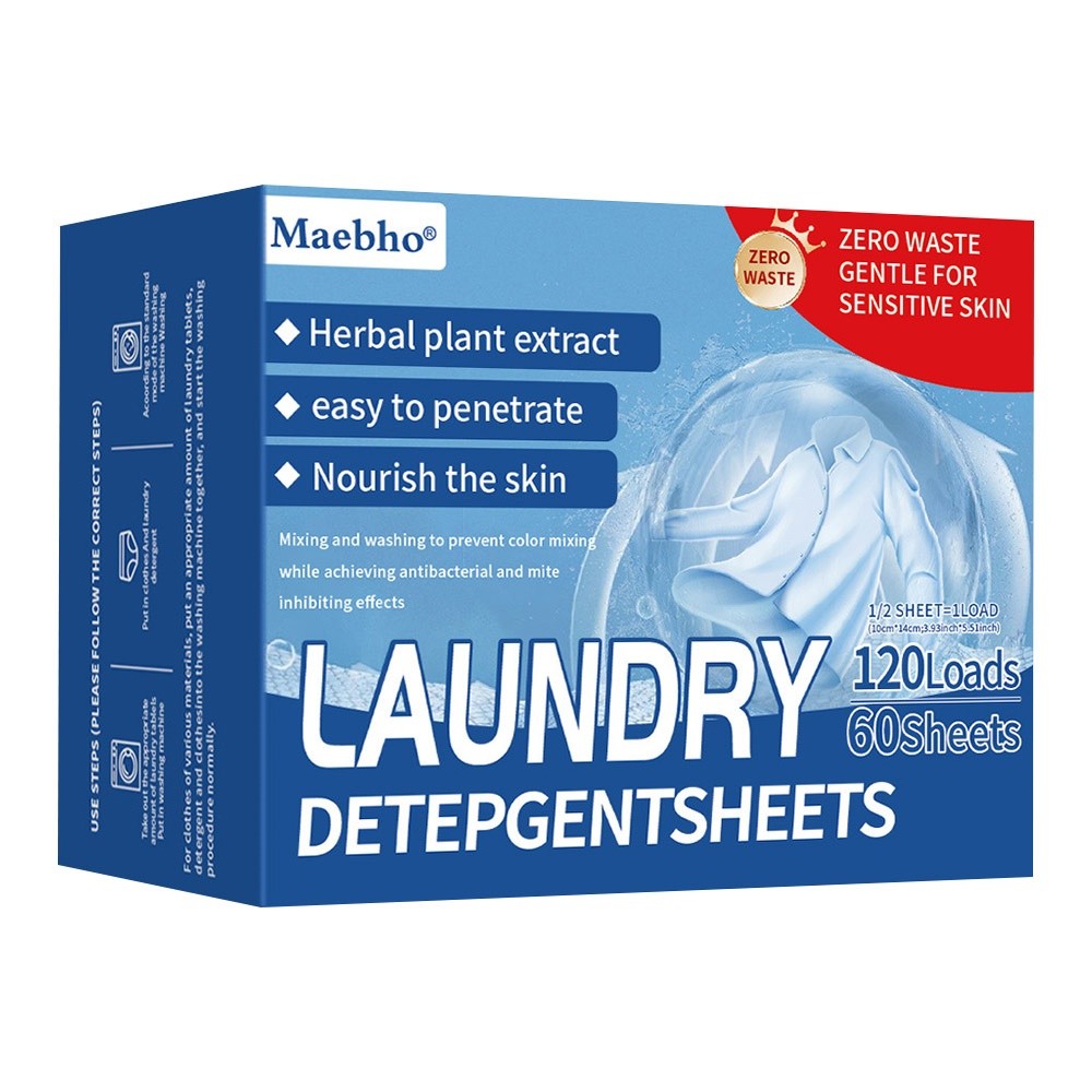 120 Hojas/Paquete ​ ​ ​ Fórmul - Laundry Strip Eco reseña y precio