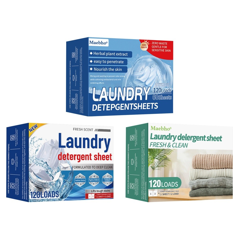 120 Hojas/Paquete ​ ​ ​ Fórmul - Laundry Strip Eco reseña y precio