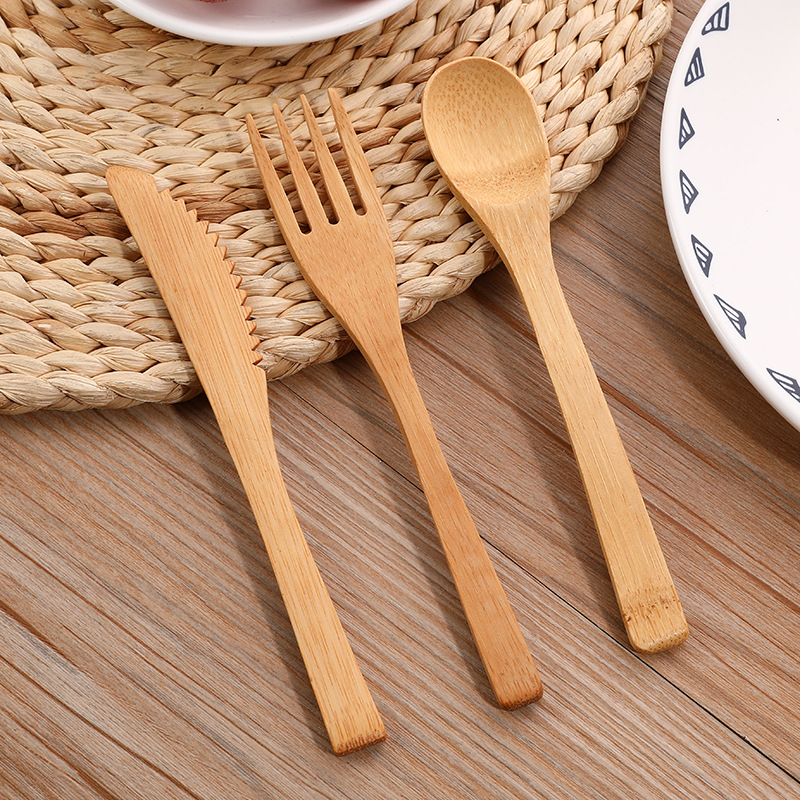Juego de cubiertos de bambú co - Bamboo Cutlery Travel reseña y precio