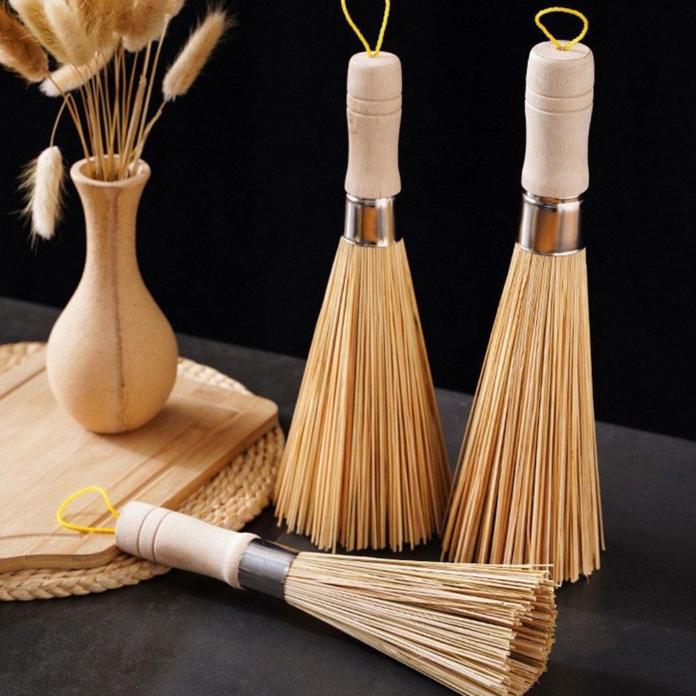 Cepillo de bambú natural con m - Dish Brush Bamboo reseña y precio
