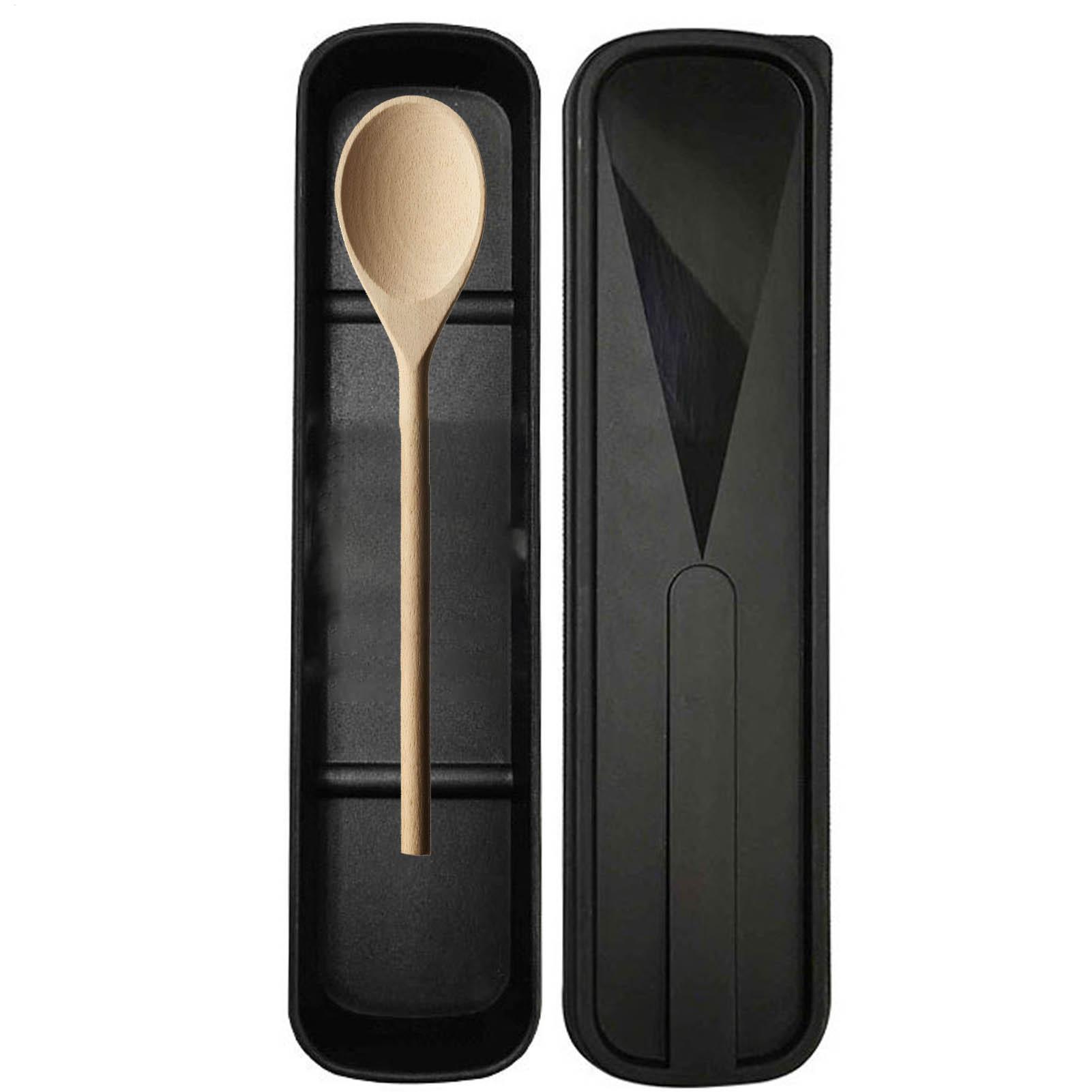 Caja para cubiertos, organizad - Bamboo Cutlery Travel reseña y precio