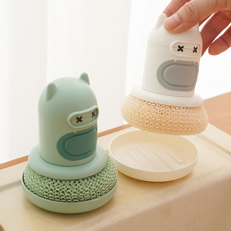 Cepillo de cocina con dispensa - Dish Brush Bamboo reseña y precio