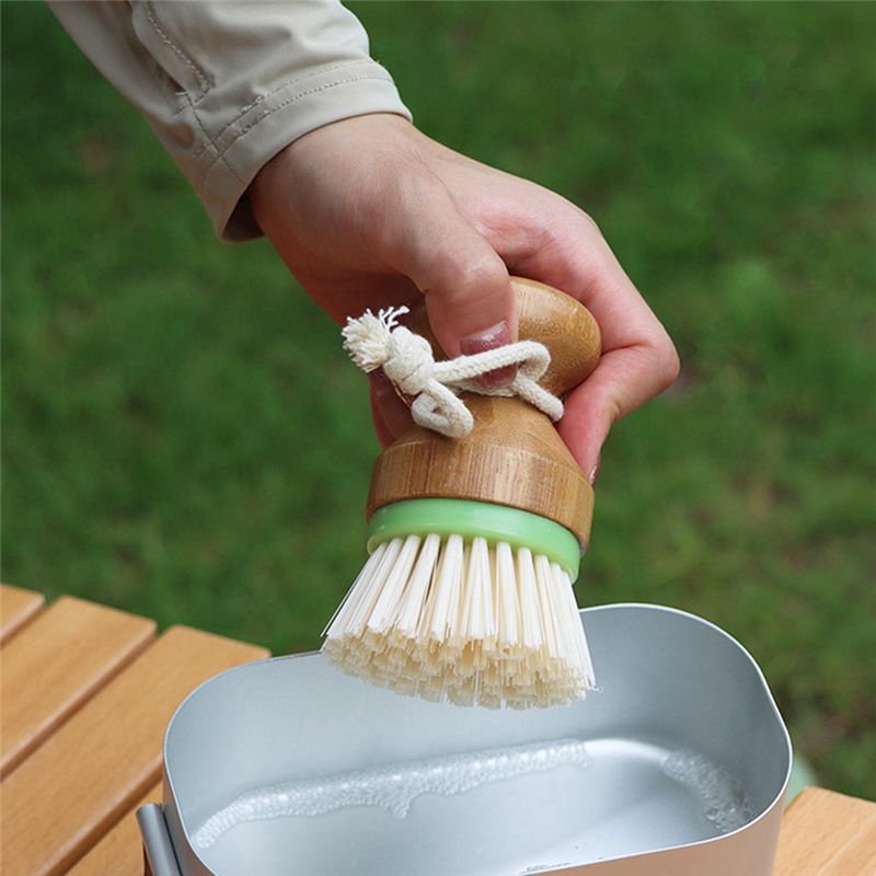 Cepillo de limpieza de cocina  - Dish Brush Bamboo reseña y precio