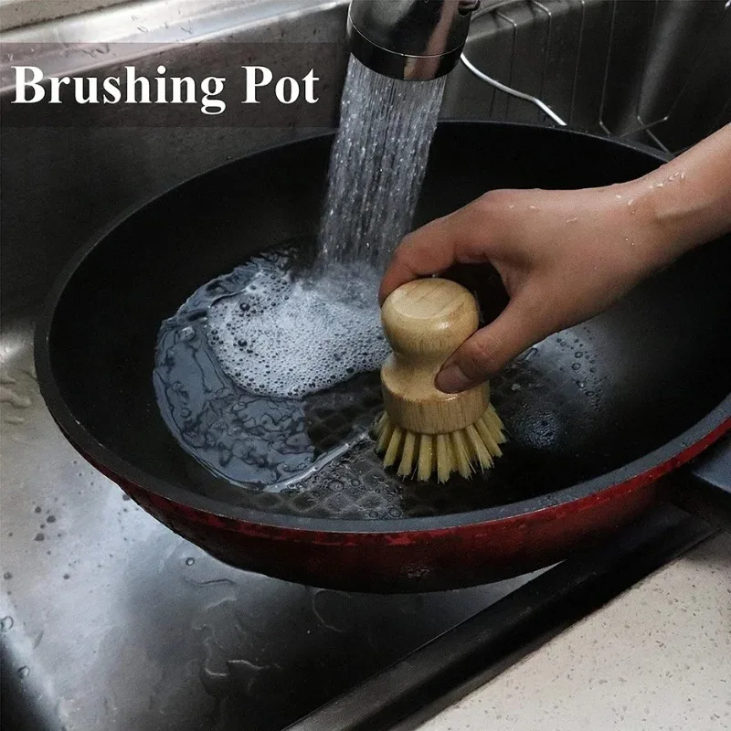 Cepillo para lavar platos de b - Dish Brush Bamboo reseña y precio