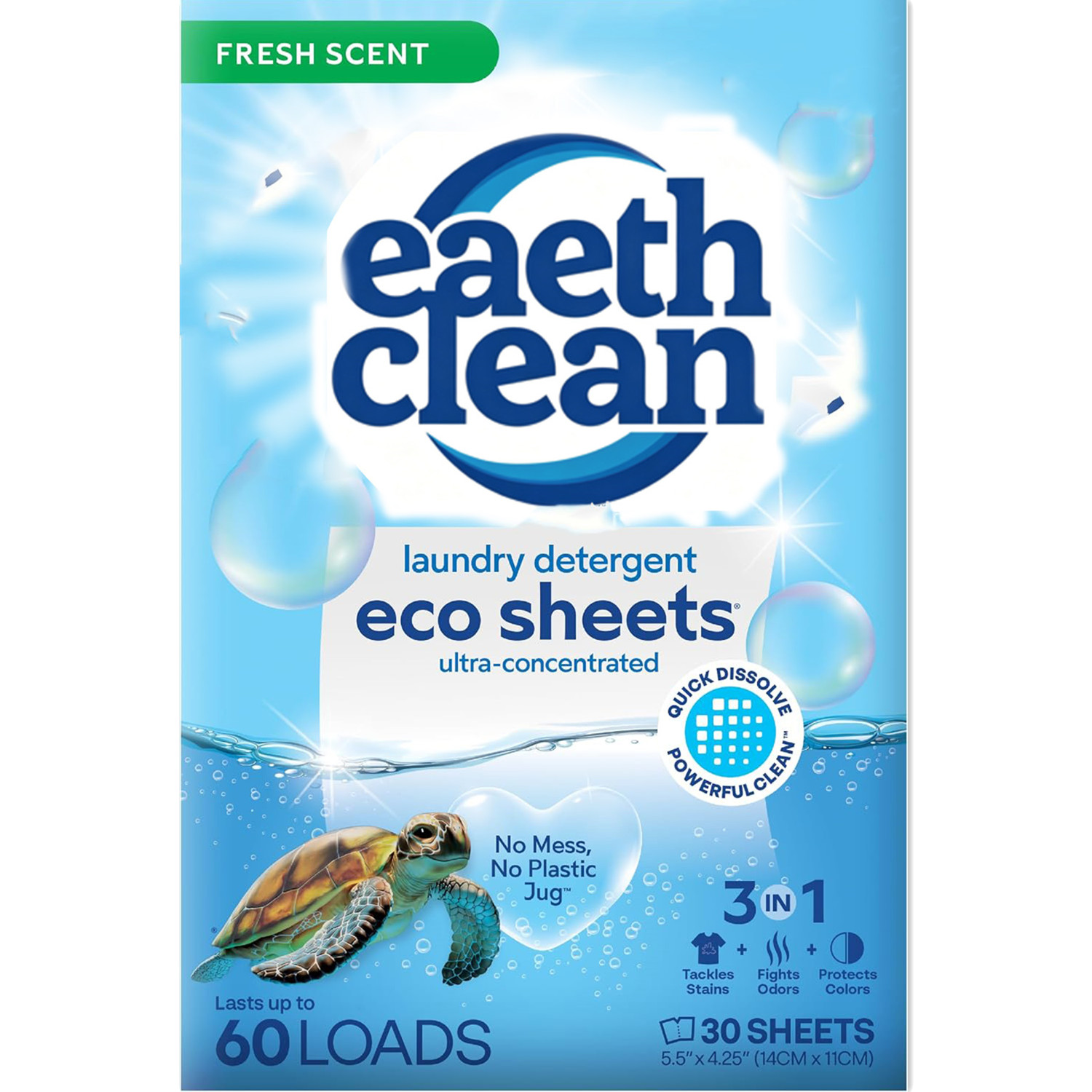 30 Hojas de Detergente para Ro - Laundry Strip Eco reseña y precio