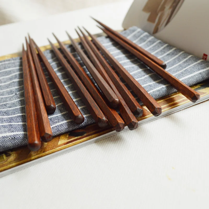 Palillos de madera maciza para - Bamboo Cutlery Travel reseña y precio