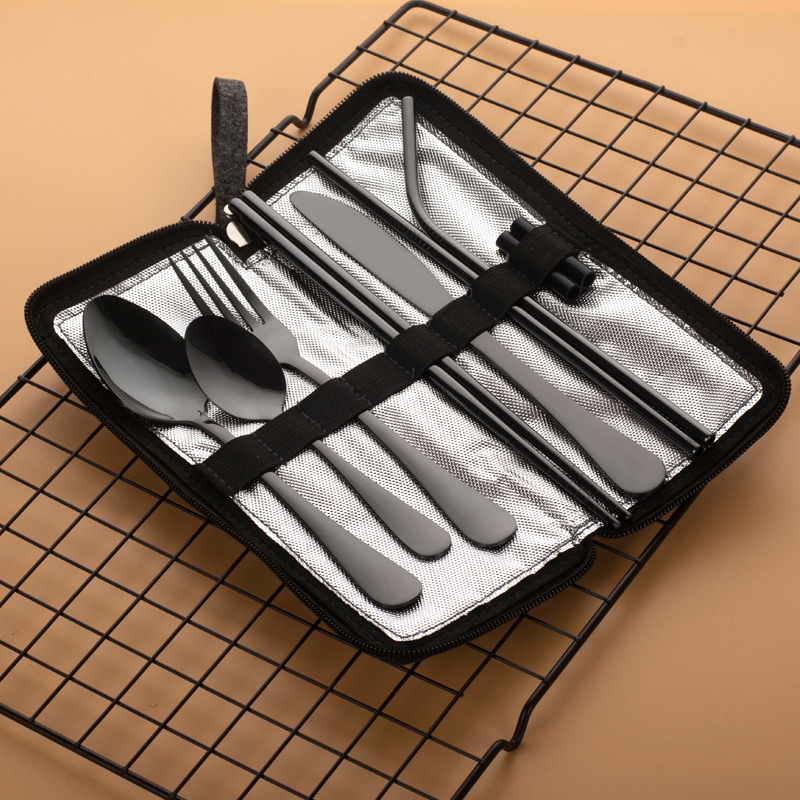 Nuevo juego de 10 piezas de ut - Bamboo Cutlery Travel reseña y precio