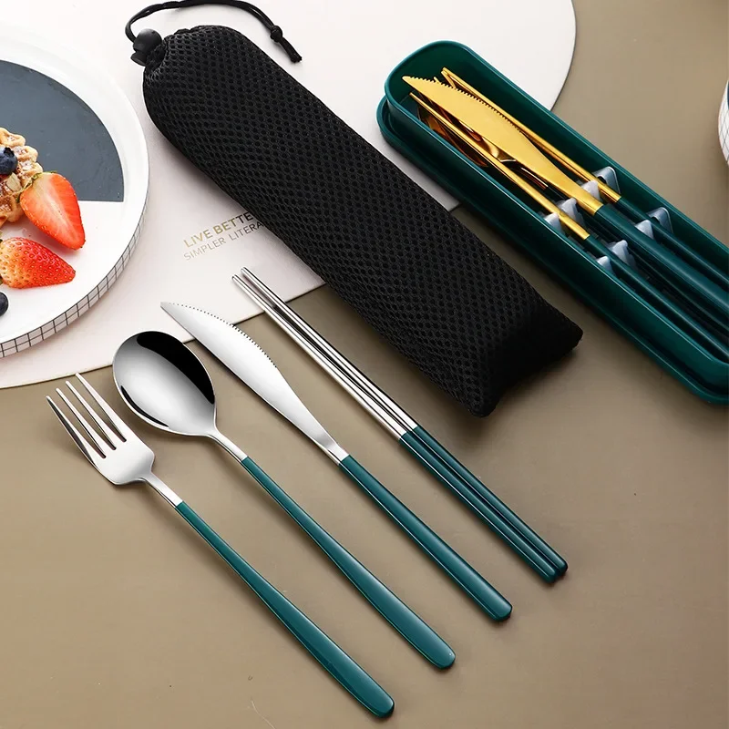Juego de cubiertos portátiles  - Bamboo Cutlery Travel reseña y precio