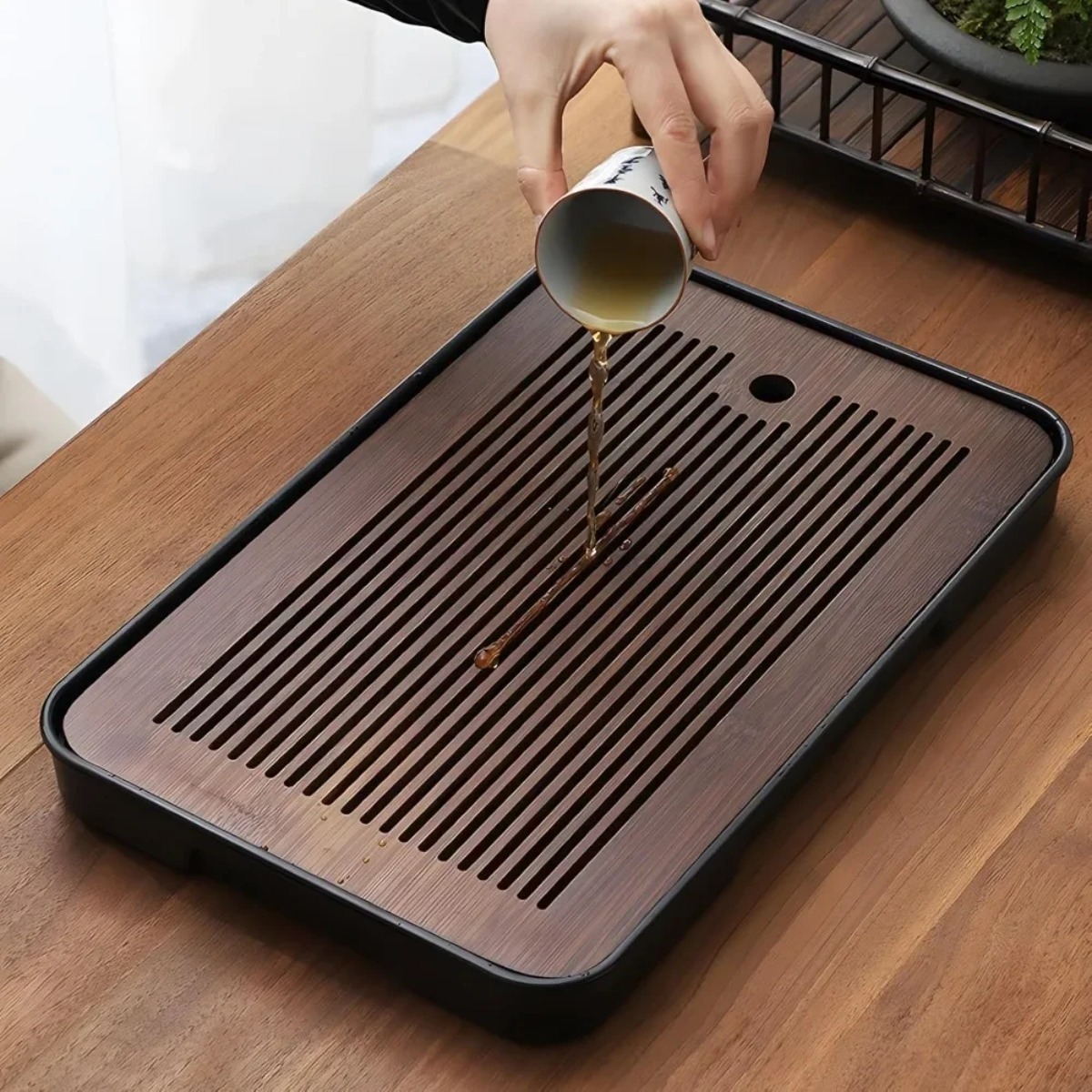 Mesa de té de bambú desmontabl - Bamboo Cutlery Travel reseña y precio
