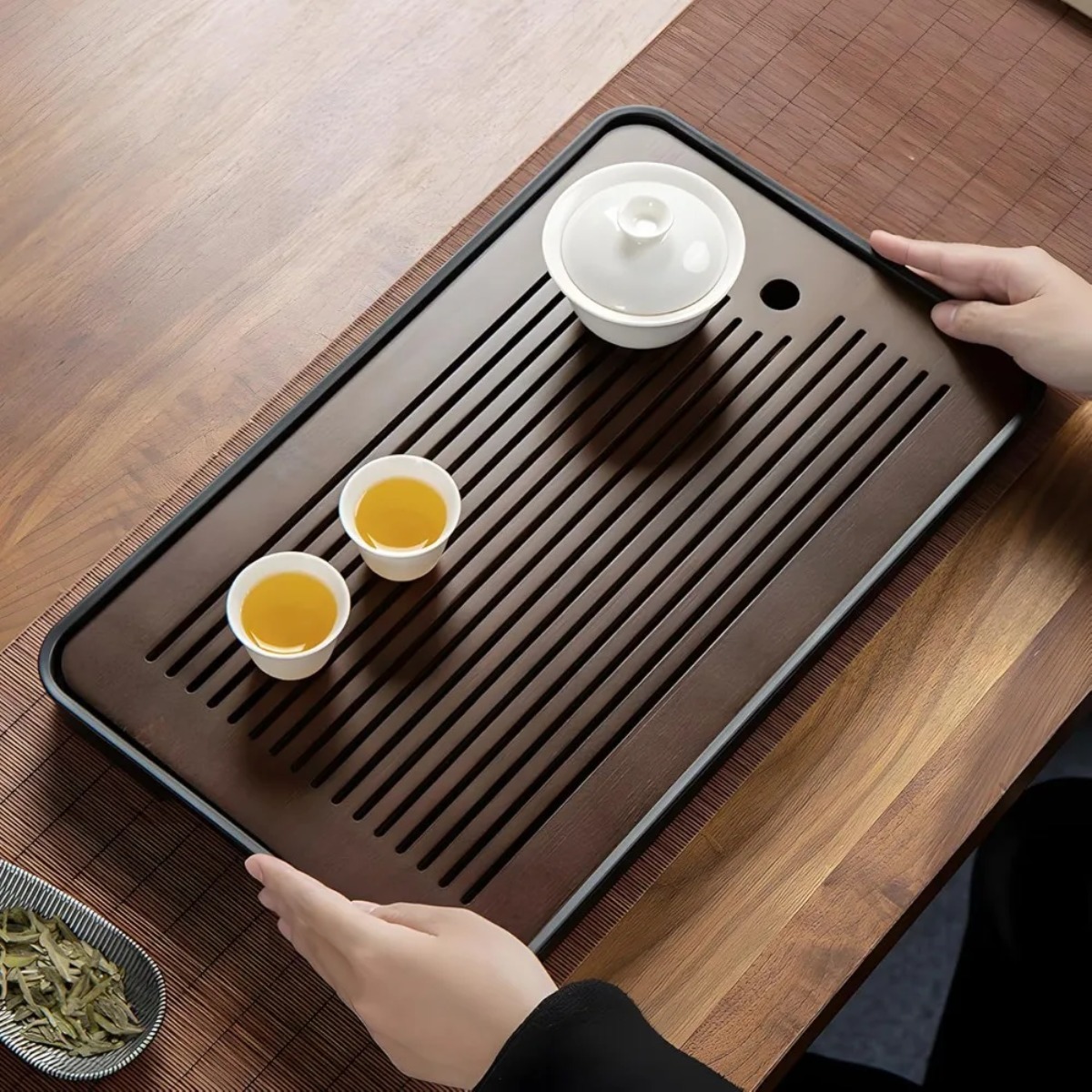 Mesa de té de bambú desmontabl - Bamboo Cutlery Travel reseña y precio