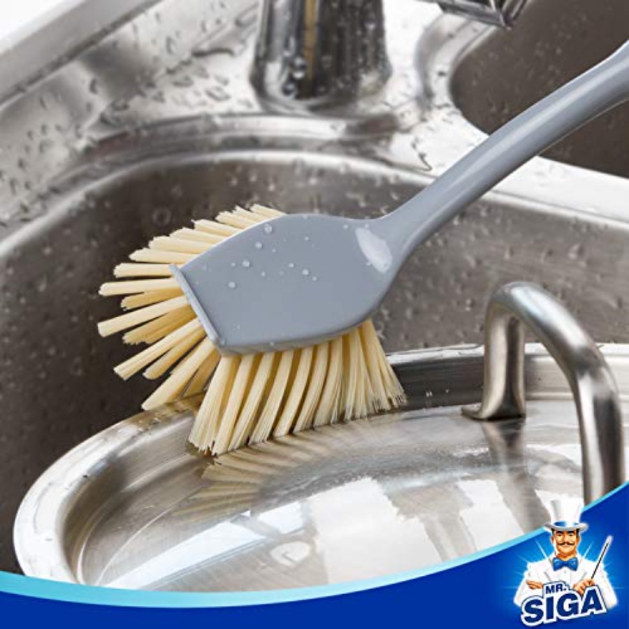 Cepillo para platos con mango  - Dish Brush Bamboo reseña y precio