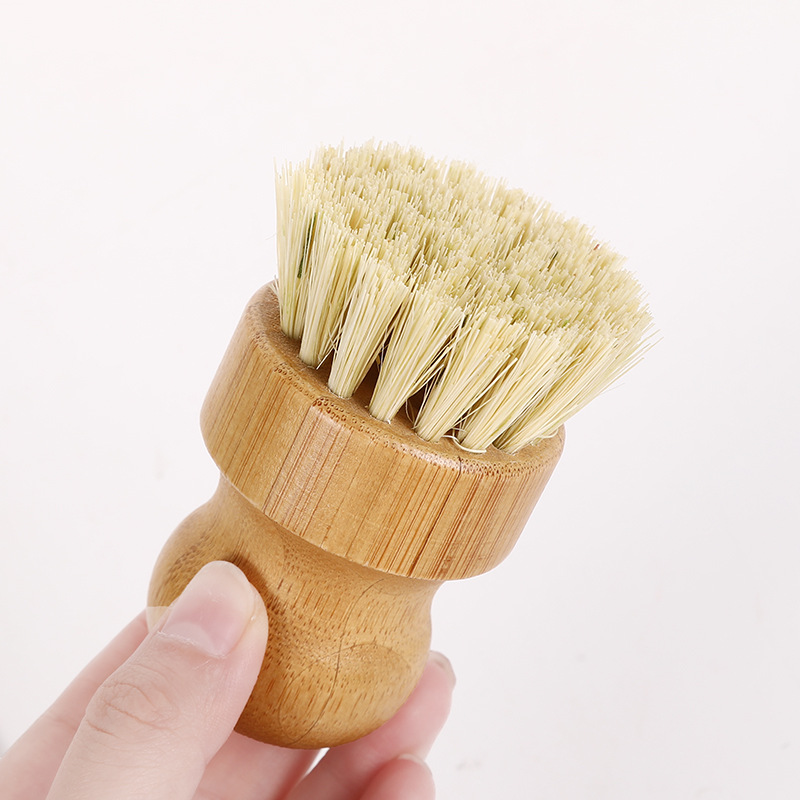 Cepillo de bambú ecológico con - Dish Brush Bamboo reseña y precio