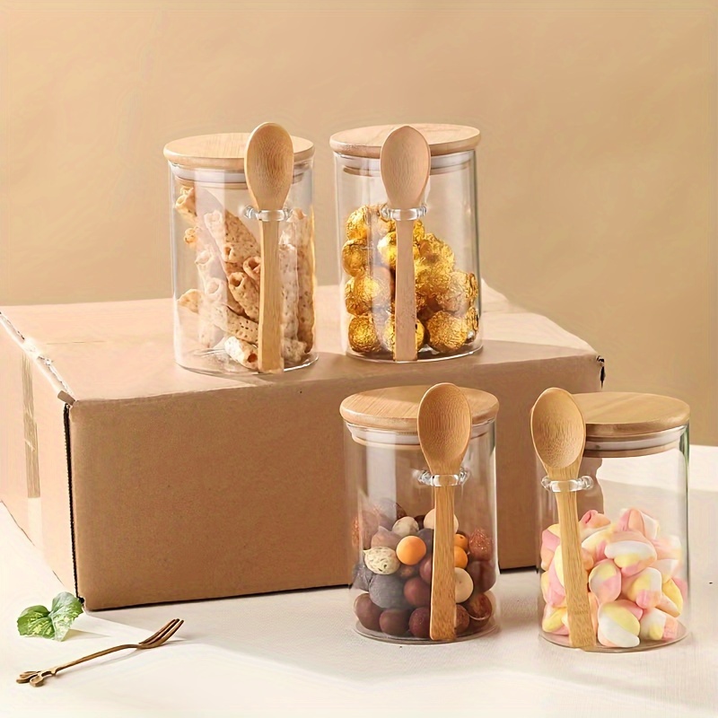 Tarro de dulces de 280 ml, tar - Bamboo Cutlery Travel reseña y precio